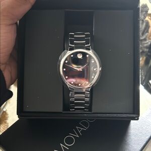 Movado Stainless Steel Watch